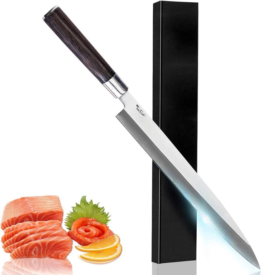 Amazon | Irai Utaki 刺し身包丁 柳刃包丁 270mm 片刃 ドイツ4166鋼製