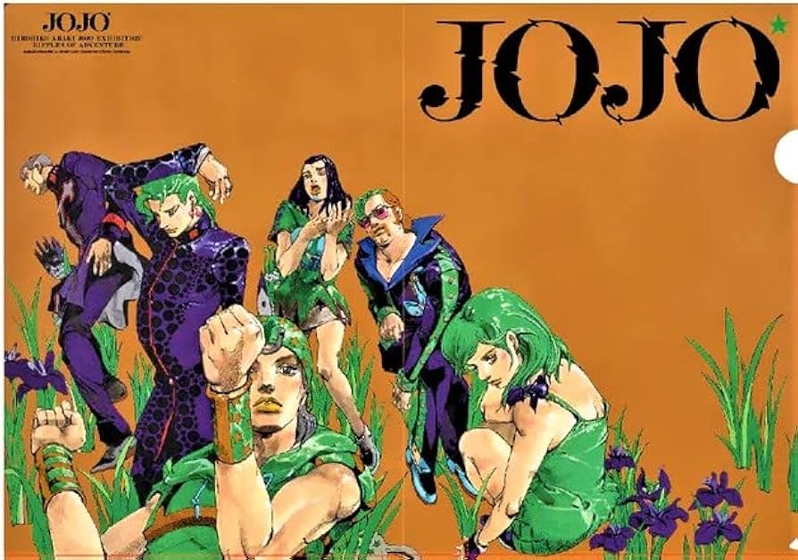Amazon.co.jp: ジョジョの奇妙な冒険 クリアファイル 荒木飛呂彦 原画
