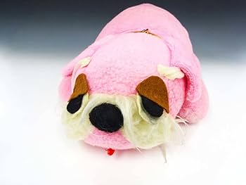 Amazon.co.jp: ◇昭和レトロ ピンクの犬のぬいぐるみ？ 詳細不明 玩具
