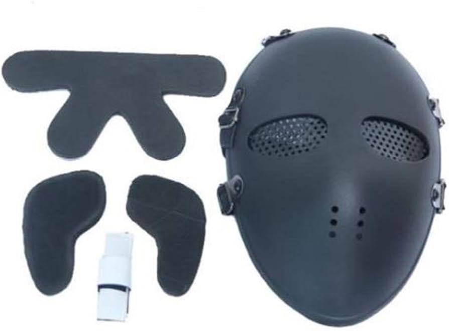 Amazon | 台湾陸軍特殊部隊モチーフ フルフェイス マスク (ブラック