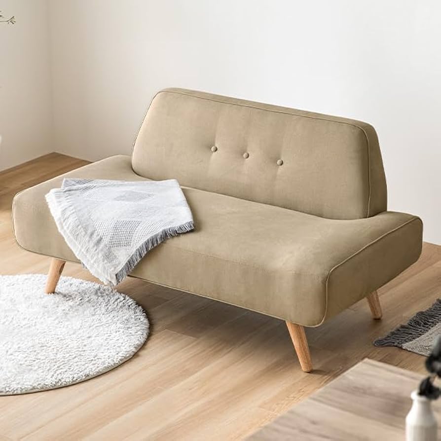 Amazon｜モダンデコ ソファ 2人掛け ベンチソファー 【保証1年間