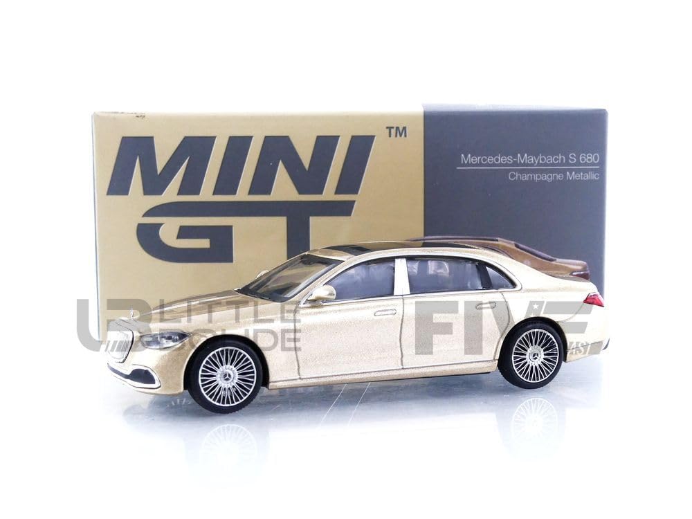 Amazon.com: Mini GT 1/64 - M-ERCEDES-B-ENZ S680 : Arts, Crafts