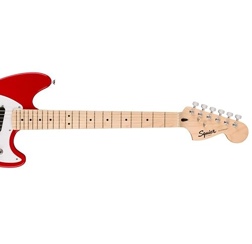 Amazon.com: Squire Sonic Mustang Electric Guitar, Torino Red