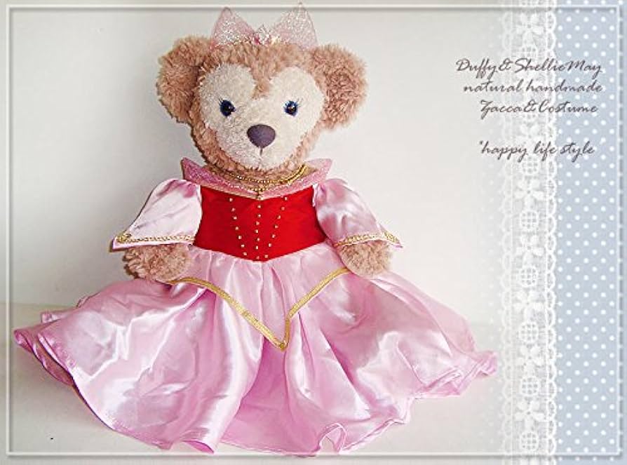 Amazon.co.jp: ダッフィーシェリーメイコスチュームSサイズ眠れる森の