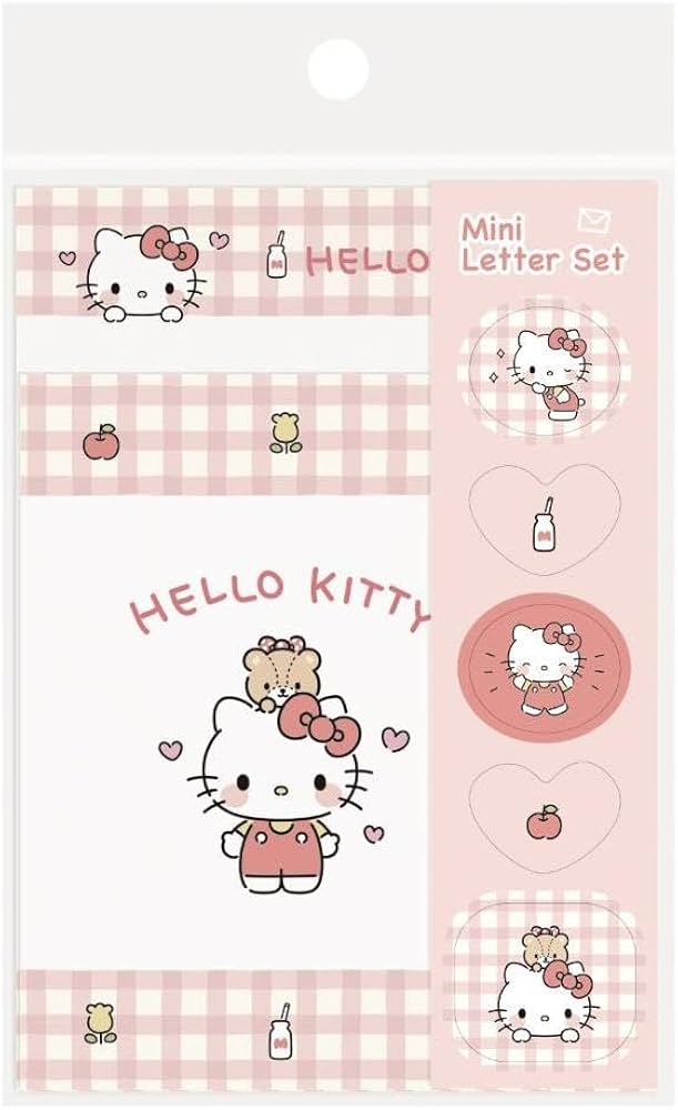 Amazon.co.jp: ハローキティ[お手紙セット]ミニレターセット/ゆるっと