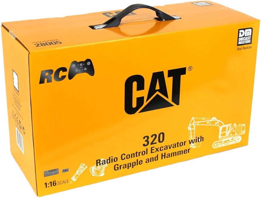 Amazon.co.jp: ダイキャストマスター 1/16 RC完成モデル キャタピラー