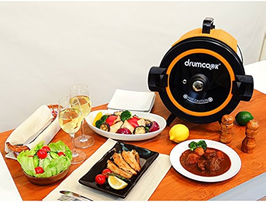 Amazon | テドンF&D ドラムクック drumcook 自動調理器 DR-750N-W