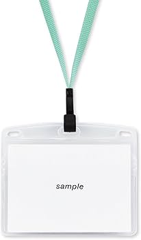 Amazon | オープン工業 吊り下げ名札 ネームプレート 名札 カード
