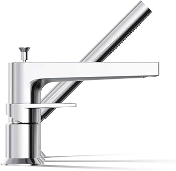 Kohler K-74032-4-CP Taut Bathroom Sink Faucets, 3-Hole with