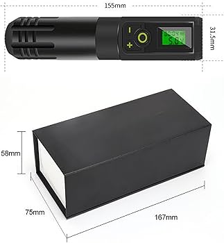 Amazon.co.jp: YMSCIKSJ ワイヤレスタトゥーマシン、充電式コードレス