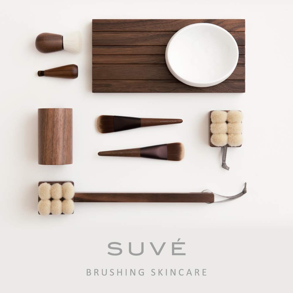 Amazon.co.jp: SHAQUDA スーヴェ ボディブラシ ロング セミハード SUVÉ