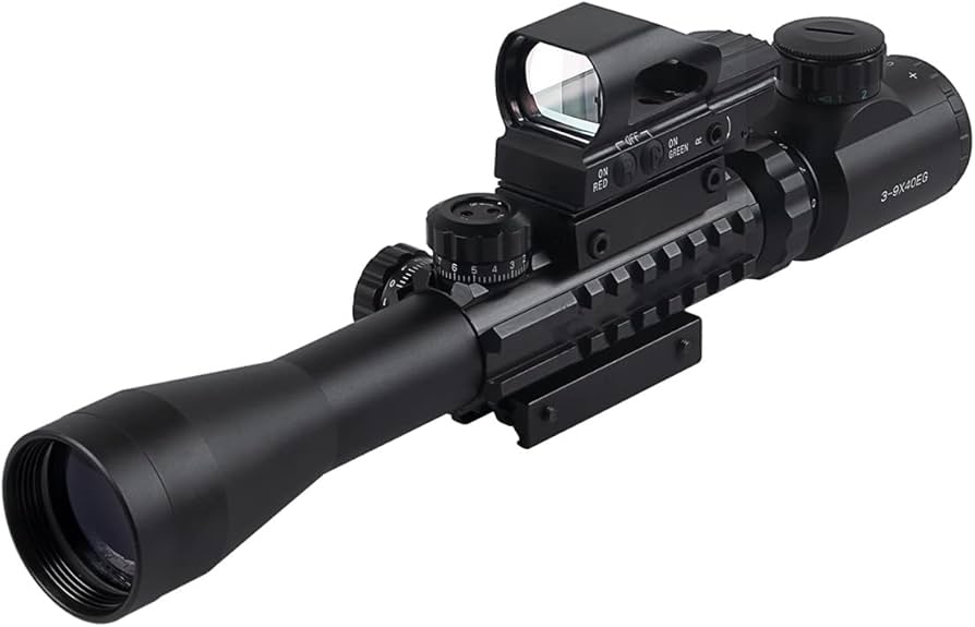 Amazon.co.jp: Scoking 3-9×40EG ライフルスコープ 可変倍率 照準器