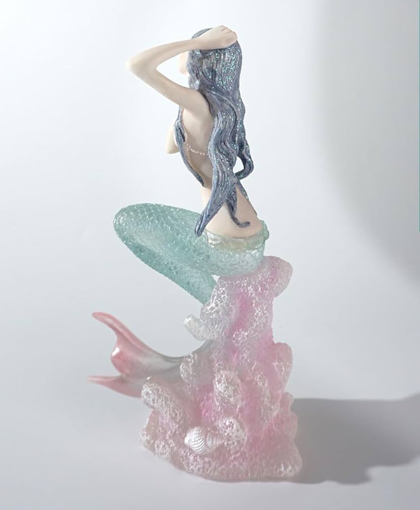 Amazon.co.jp: DUBFKBSH クリスタルマーメイドフィギュア 4.72