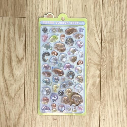 京都水族館限定ボンボンドロップシールの評判・口コミ｜ocruyo(オクルヨ)