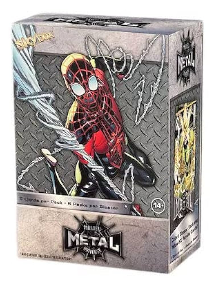 Amazon.com: 2022 Upper Deck Marvel Metal Universe Spider-Man