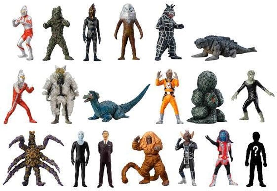Amazon.co.jp: HGシリーズ ウルトラセブン 怪獣コンプリート計画 完結