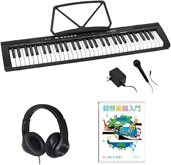 Amazon.co.jp: TORTE トルテ 電子キーボード 61鍵盤 日本語表記 300