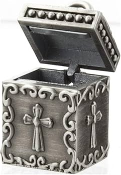 Amazon.com: Ganz Angel Prayer Box Trinket - Triple Angels Charm
