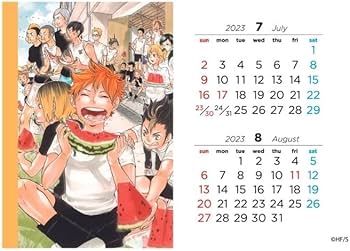 Amazon.co.jp: ハイキュー!! コミックカレンダー 2023年 令和5年