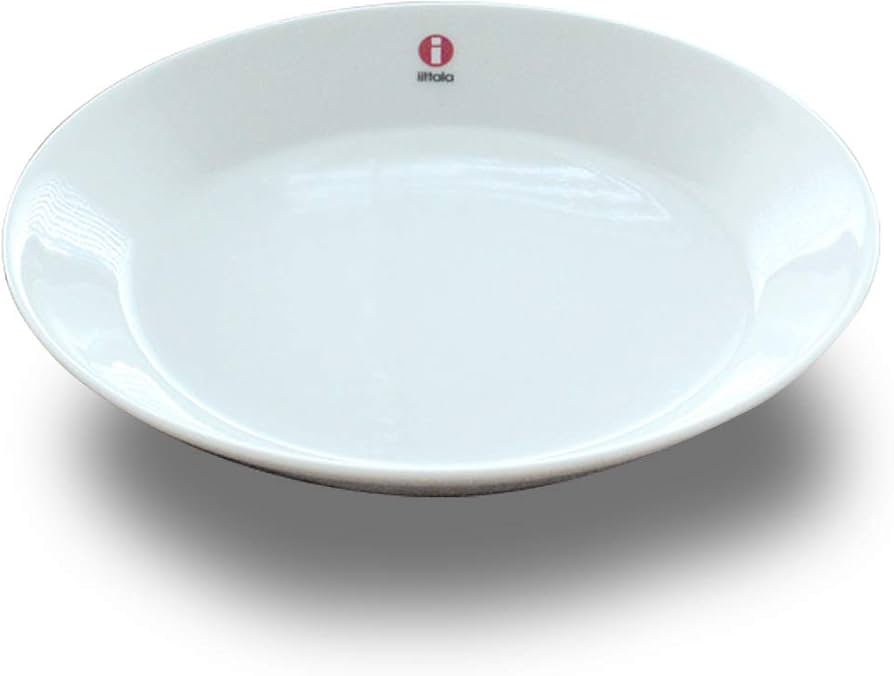 Amazon.co.jp: イッタラ ティーマ プレート 17cm ホワイト [並行輸入品