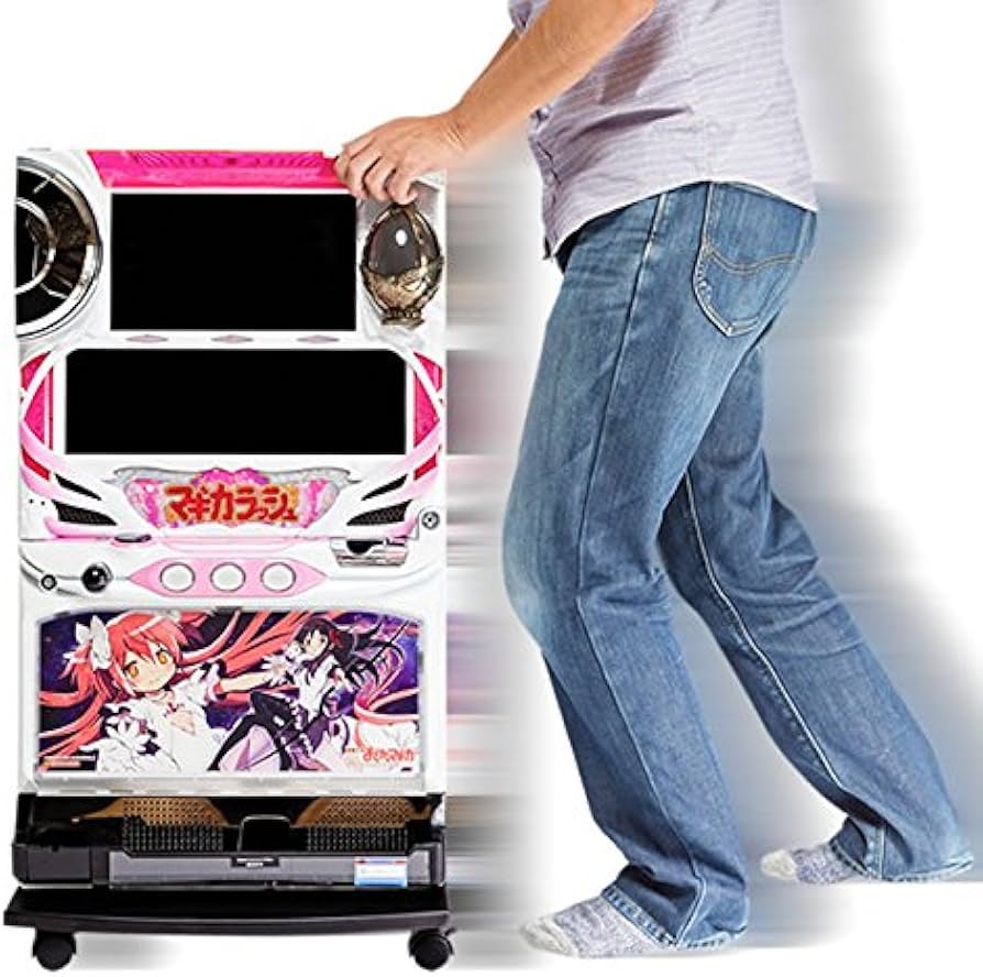 Amazon | スロット固定台ラウンドキャスター付き【不安定な実機が安定