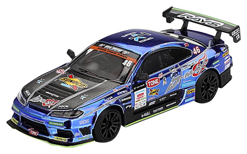 Amazon | MINI GT 1/64 ニッサン シルビア (S15) D1 GP 2023#46 D-MAX