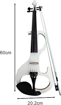 Amazon | Freneci エレキヴァイオリン 無垢材 サイレント バイオリン