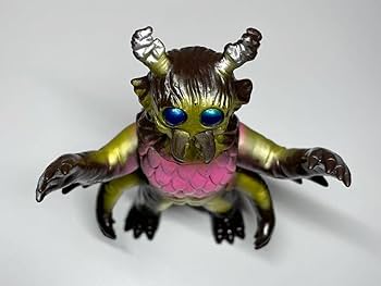 Amazon.co.jp: 当時物タカトク メガロマン 黒星怪獣 ゴラン ソフビ