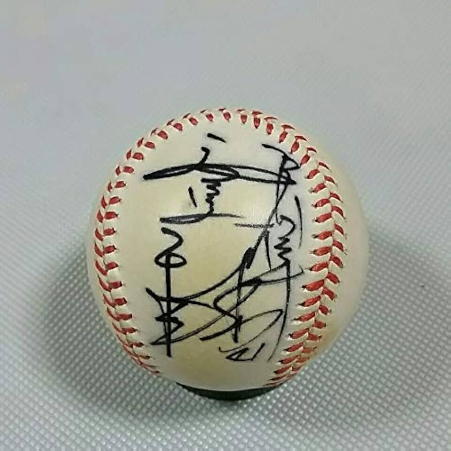 Amazon.co.jp: 読売ジャイアンツ 斎藤雅樹投手直筆サインボール 背番号
