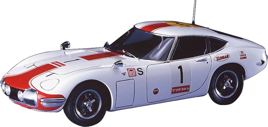 Amazon.com: Hasegawa HR1 1/24 Toyota 2000 GT, 1967 Fuji 24 Stunden