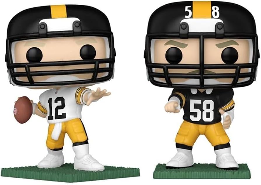 Amazon.com: Funko Terry Bradshaw/Jack Lambert (Pittsburgh Steelers