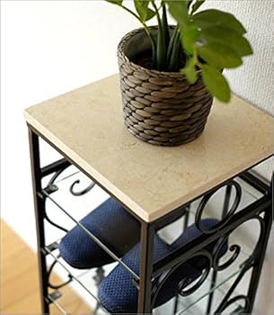 Amazon｜スリッパラック おしゃれ 6足 玄関 収納 棚 デザイン