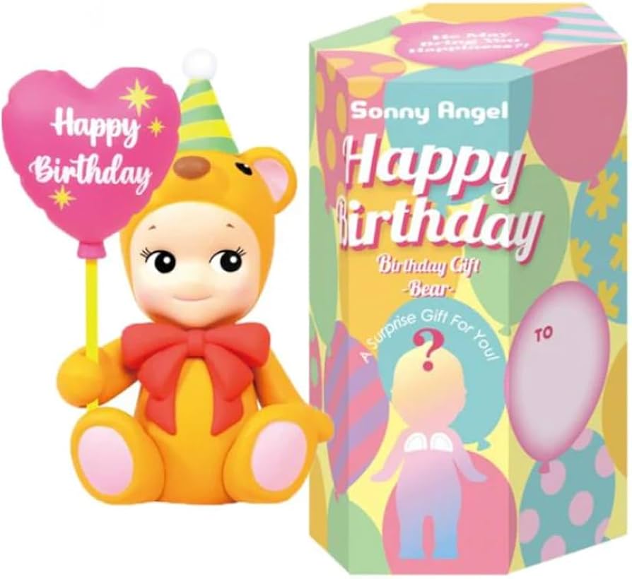 Amazon.co.jp: Sonny Angel Birthday Gift -Bear- ソニーエンジェル