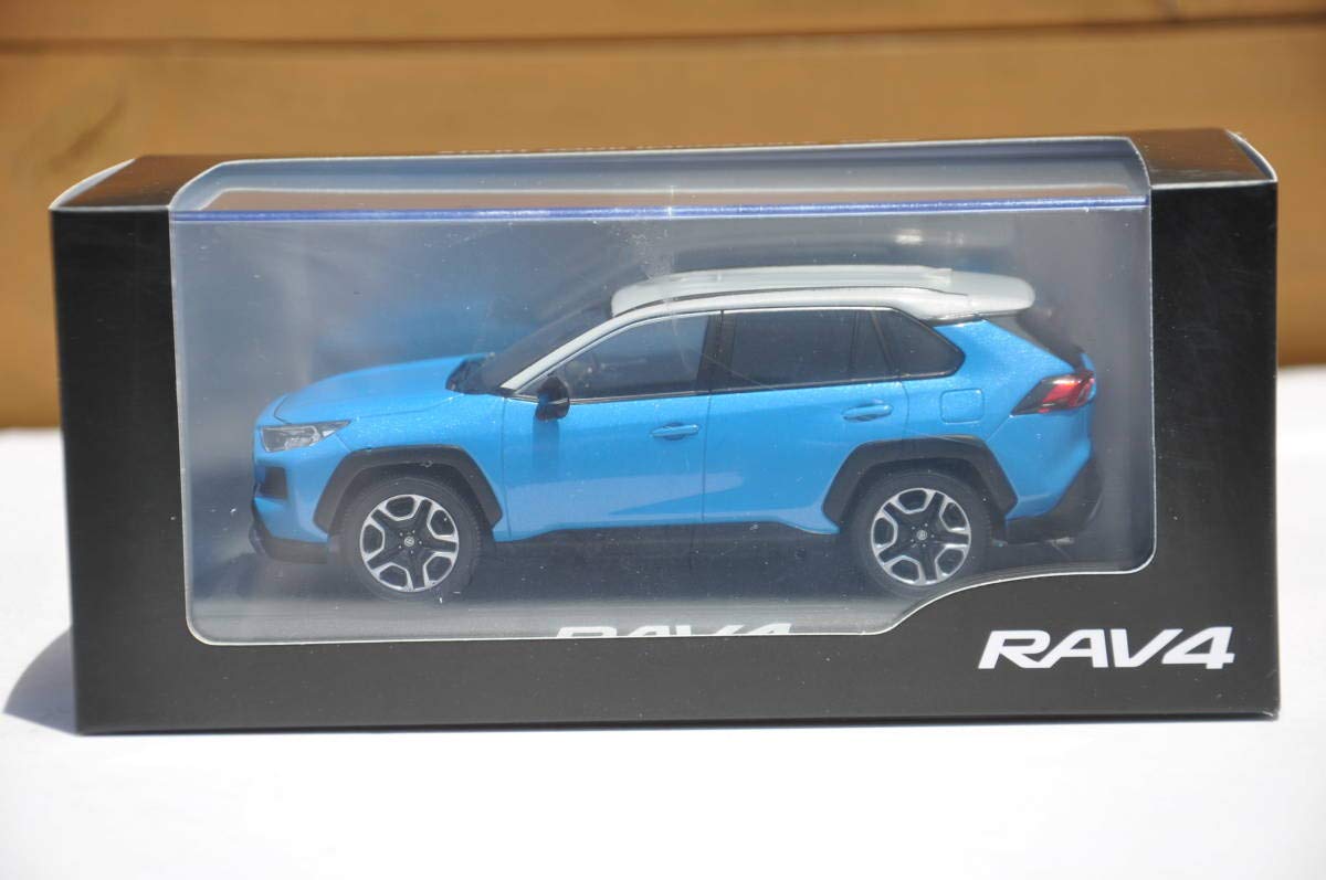 Amazon.co.jp: ミニカー 新型 RAV4 アドベンチャー ブルーメタ カラー