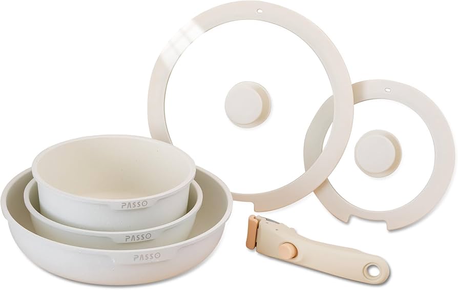 Amazon | 吉道フライパン セット ih 6点 IH～ガス火対応 取っ手が