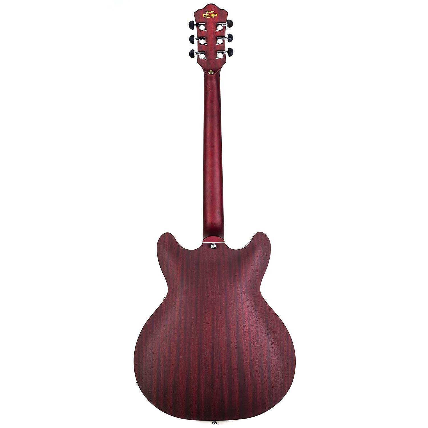 Amazon | GROTE Full Scale Electric Guitar Semi-Hollow Body Guitar