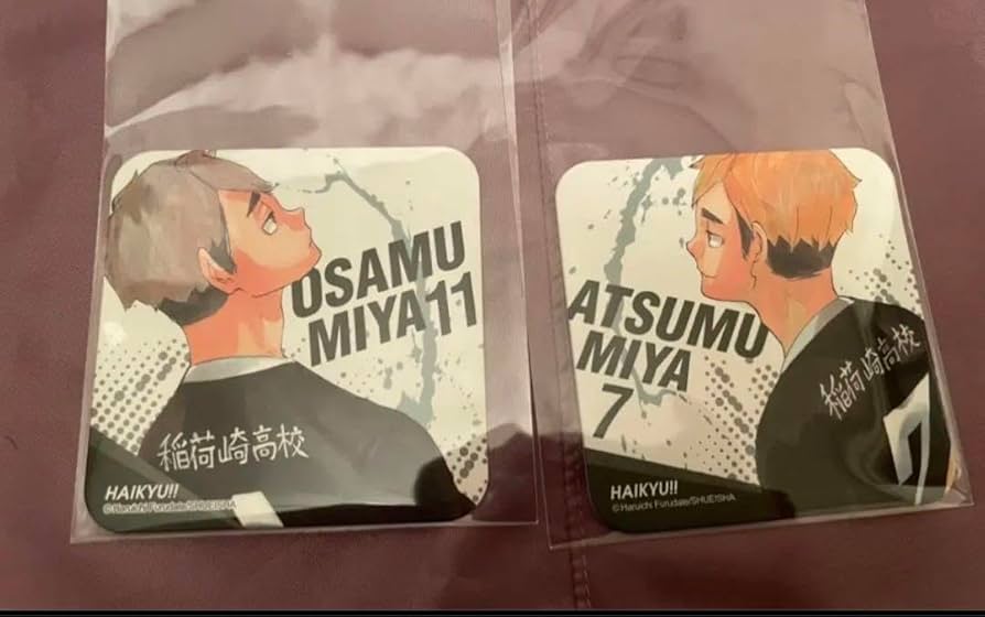 Amazon.co.jp: ハイキュー アートコースター 第1弾 稲荷崎 宮治 宮侑
