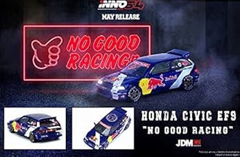 Amazon | INNO 1/64 ホンダ シビック EF9 NO GOOD RACING レッドブル