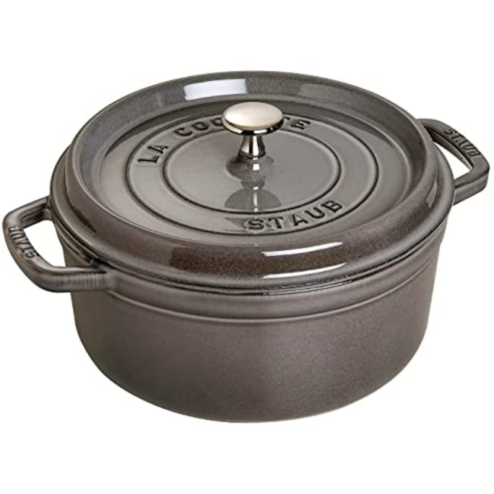 Amazon.com: STAUB Cast Iron Roaster/Cocotte, Round, 26 cm, 5 L