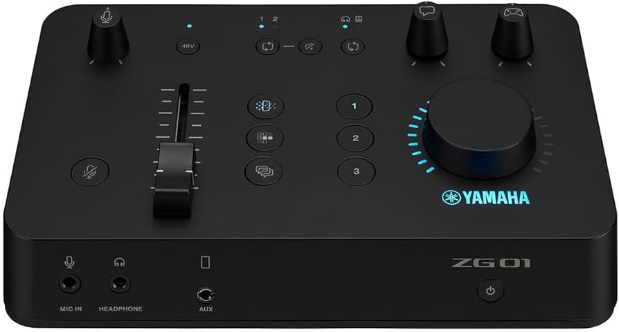 Amazon.com: Yamaha ZG01 Gaming Mixer for Voice Chat and Game