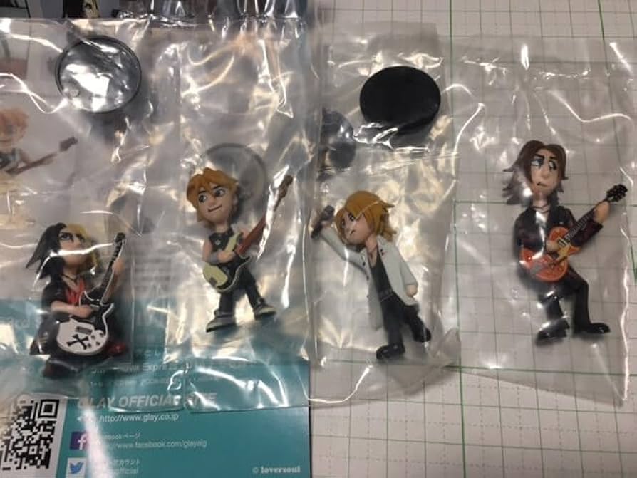 Amazon.co.jp: 海洋堂 北海道みやげ ALL STARS GLAY セット ガチャ