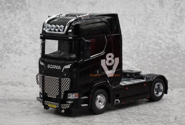 Amazon | GCD 1/64 スカニア SCANIA S730 黒 | ミニカー・ダイキャスト