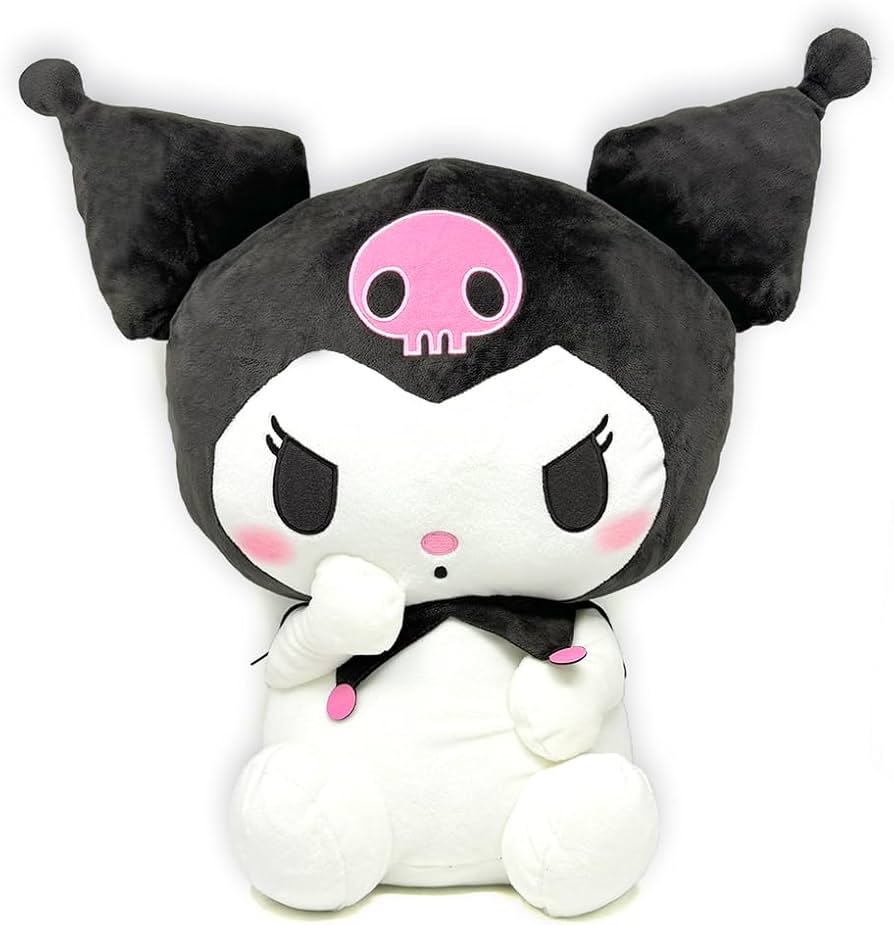 Amazon.co.jp: クロミ 超超BIG ぬいぐるみ かしげポーズ おもちゃの