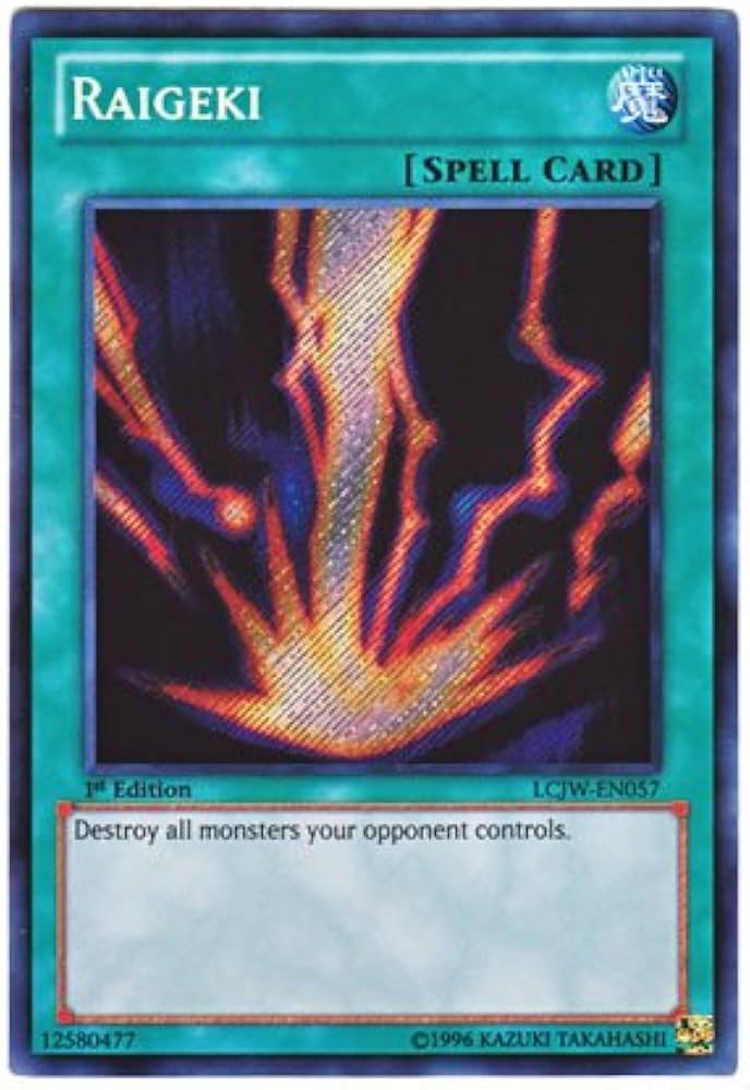 Amazon.co.jp: 遊戯王 英語版 LCJW-EN057 Raigeki サンダー・ボルト