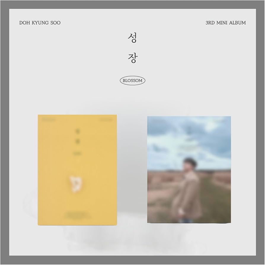 Amazon.com: EXO D.O. BLOSSOM 성장 3rd Mini Album CD+Folded poster