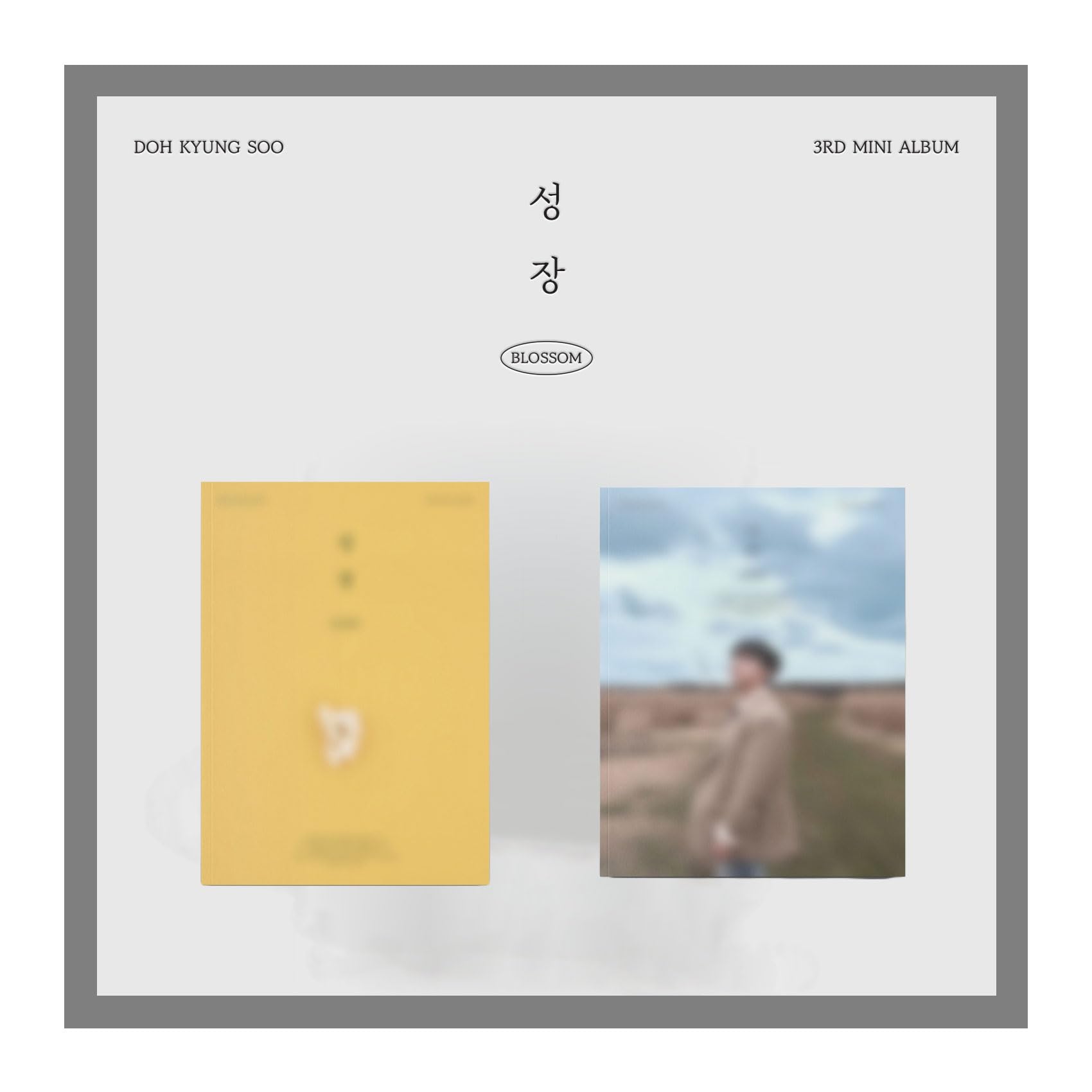 Amazon.com: EXO D.O. BLOSSOM 성장 3rd Mini Album CD+Folded poster