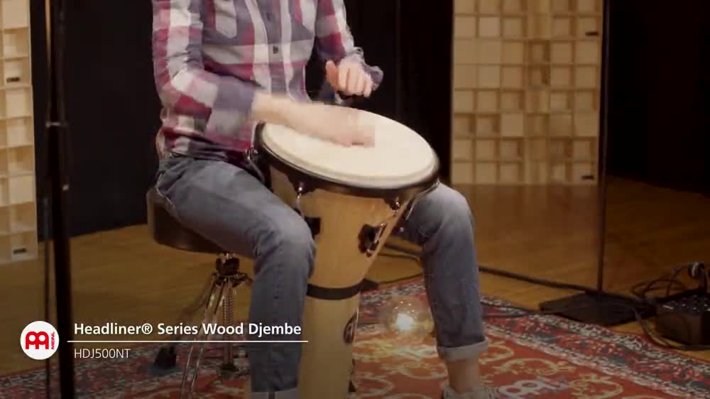 Amazon | MEINL Percussion マイネル ジャンベ Headliner Series Wood