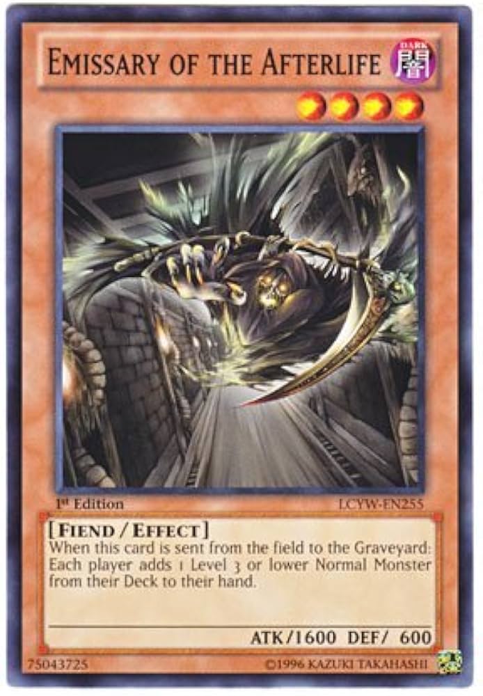 Amazon.co.jp: 遊戯王 英語版 LCYW-EN255 Emissary of the Afterlife