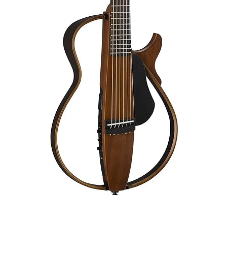 Amazon.com: Yamaha SLG200S NT Steel String Silent Guitar with Hard