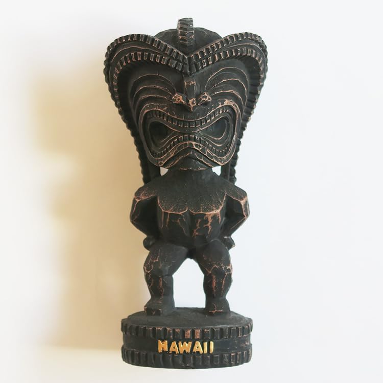 Amazon.co.jp: ハワイ ティキ TIKI 守り神 人形 置物 LUCKY 幸運